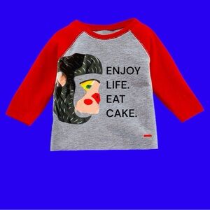 NWT Baby Shirt Pullover Monkey Graphic Long Sleeve Boys Girls Kids Castro Gift